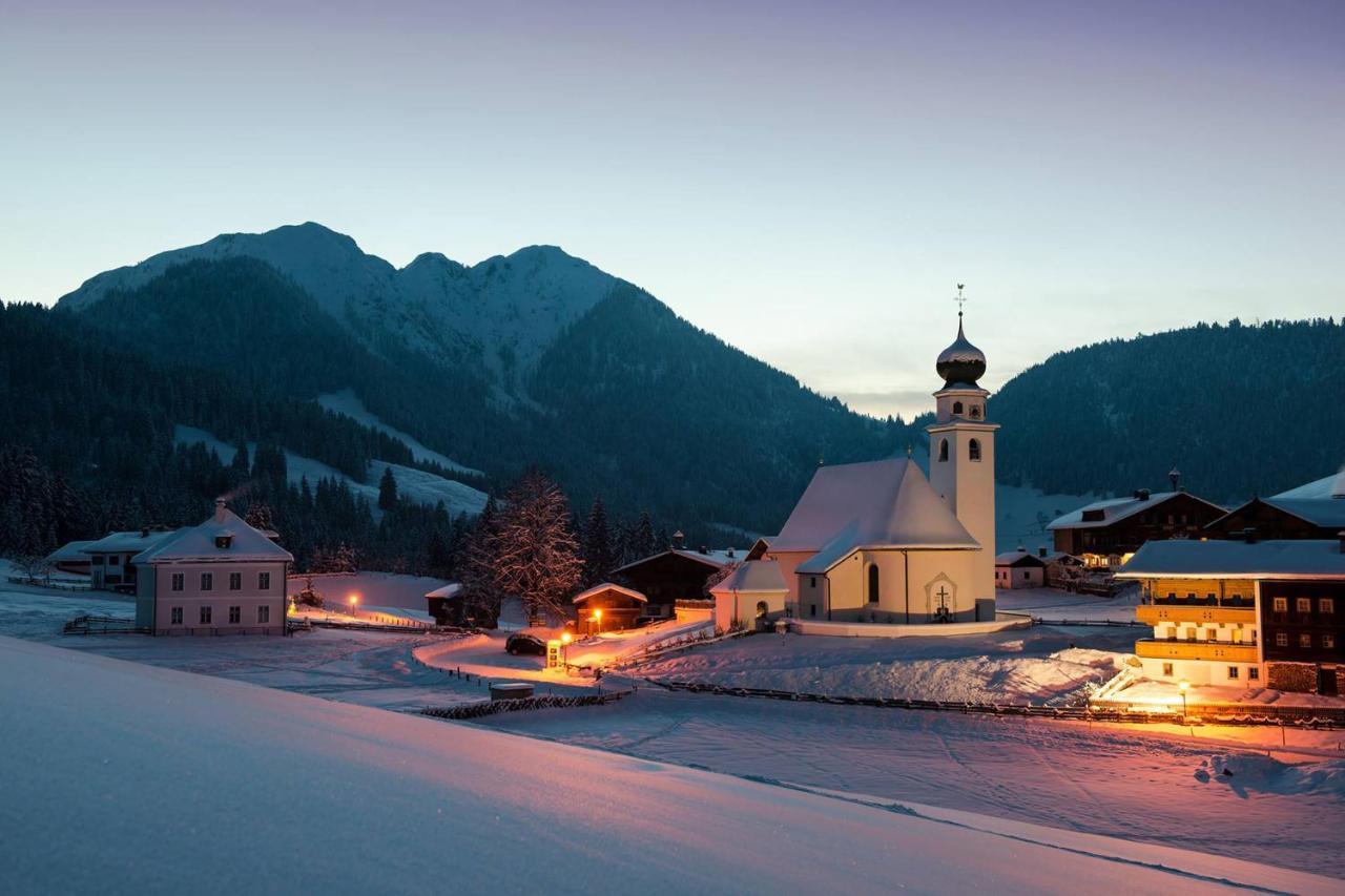 Berggasthof Schatzbergalm Thierbach Exterior foto